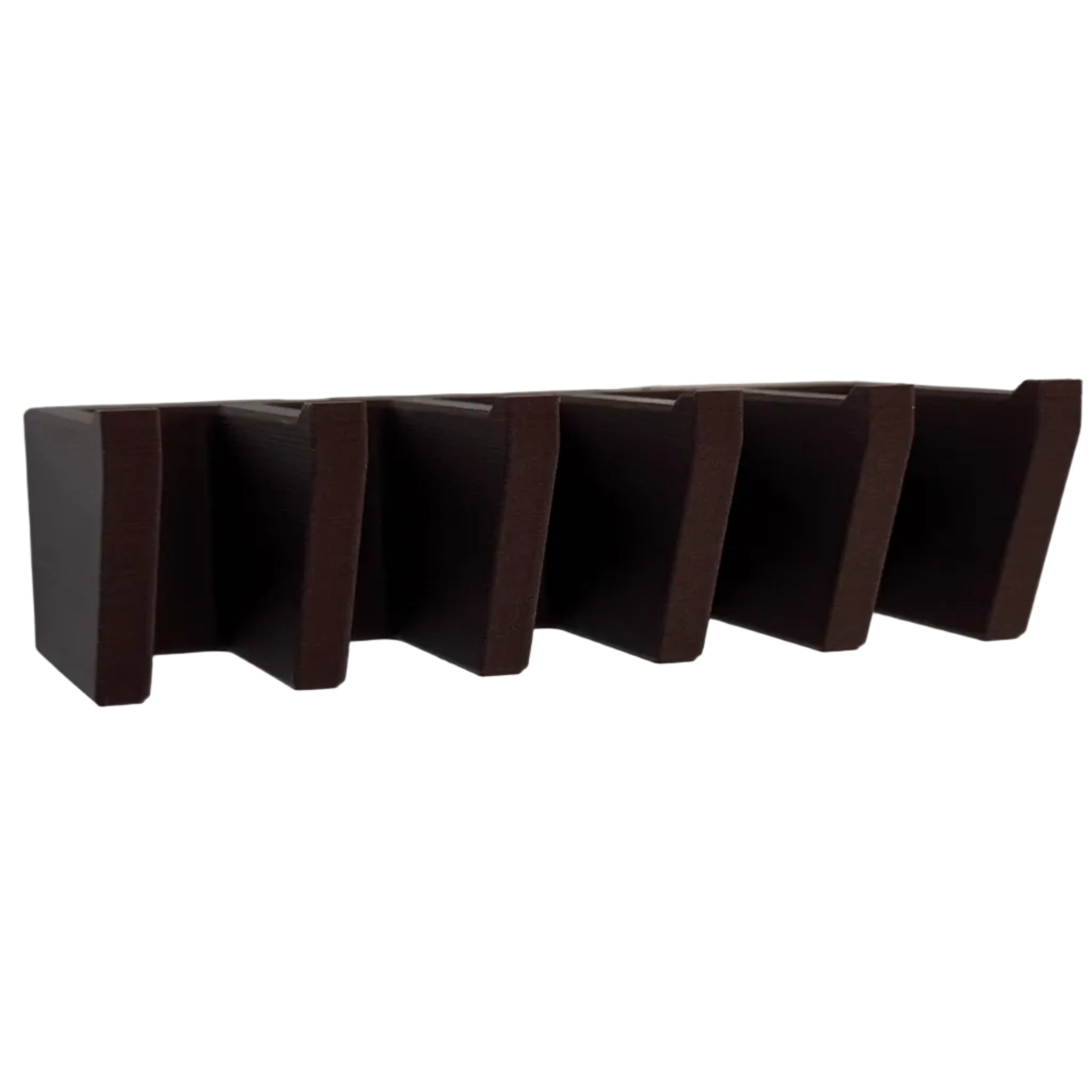 3d printed mahogany red/brown AR15 magnetic magazine holder 