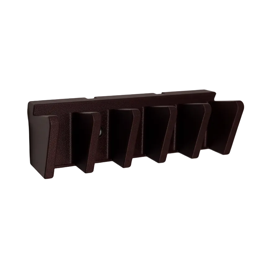 Extremely dark mahogany red 3d printed magazine holder for certain canik and glock models