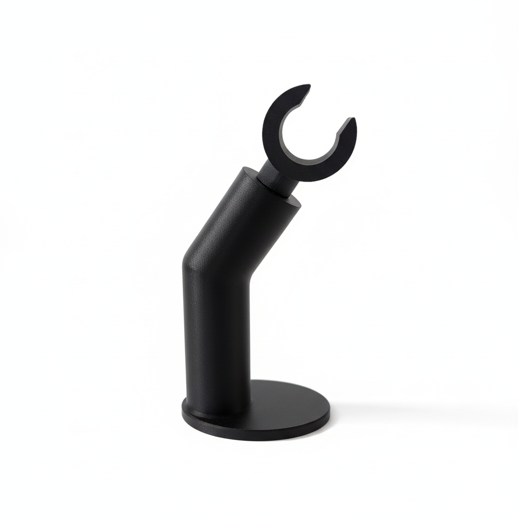 Headphone stand right - white background