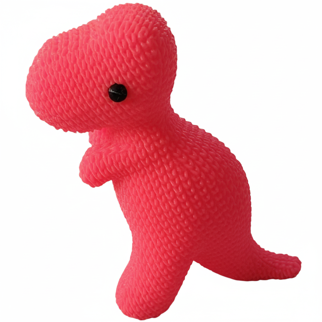 Neon Coral Pink T-Rex