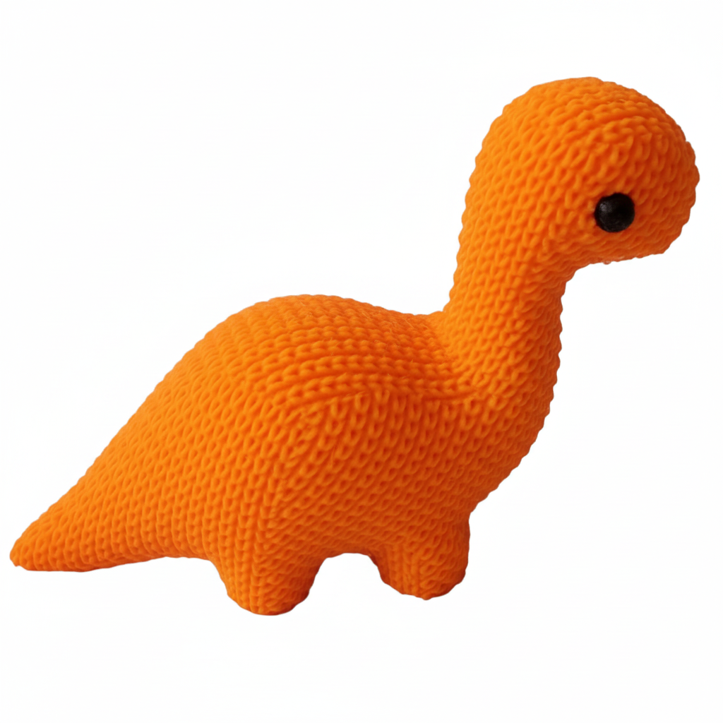 Orange Brachiosaurus