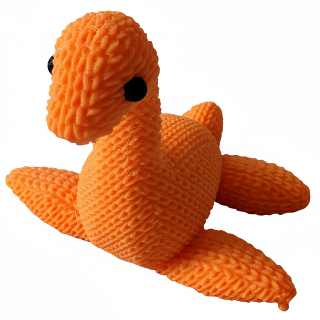 Orange Plesiosaurus