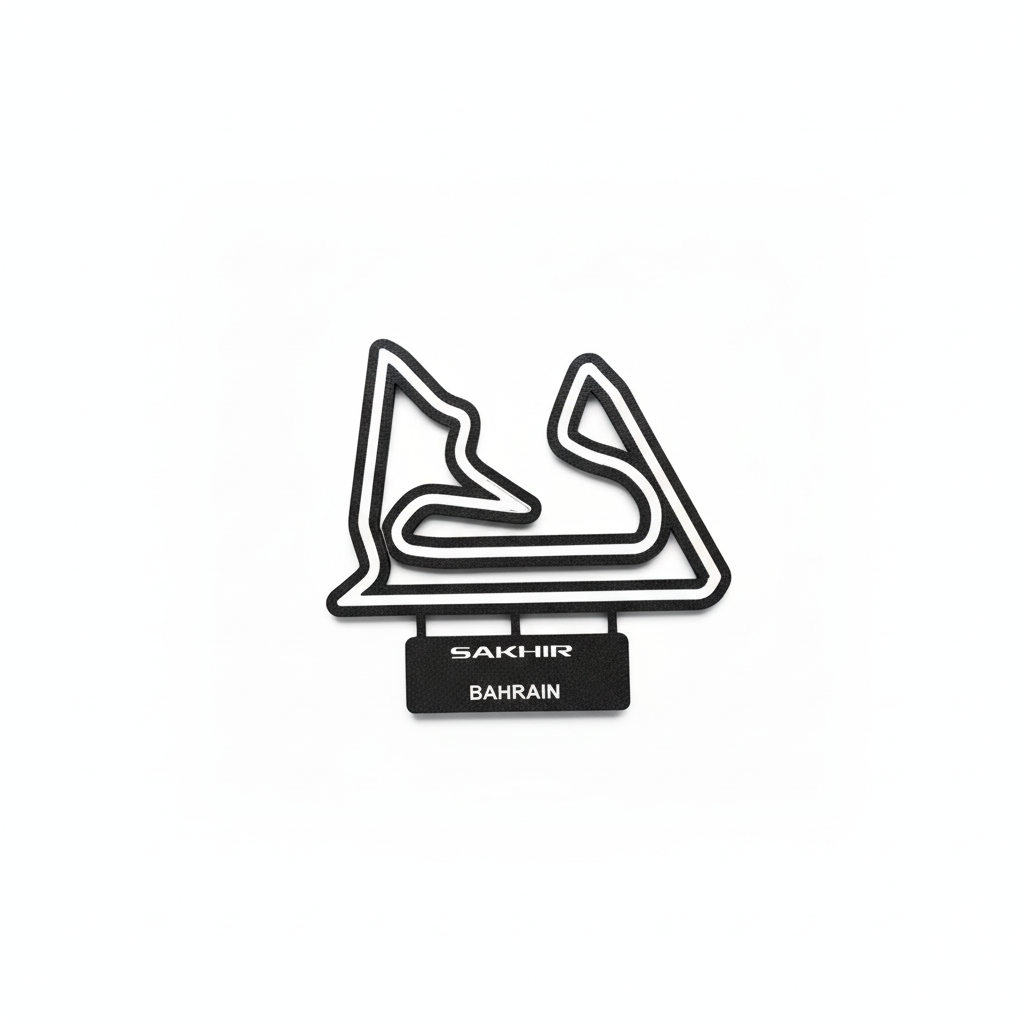 Sakhir Bahrain track centered product photo