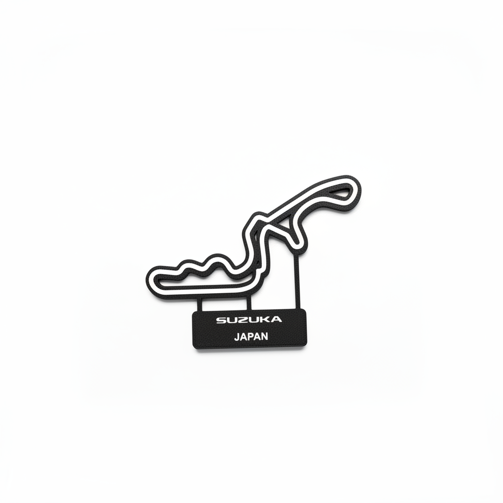 Suzuka Japan F1 Track Art