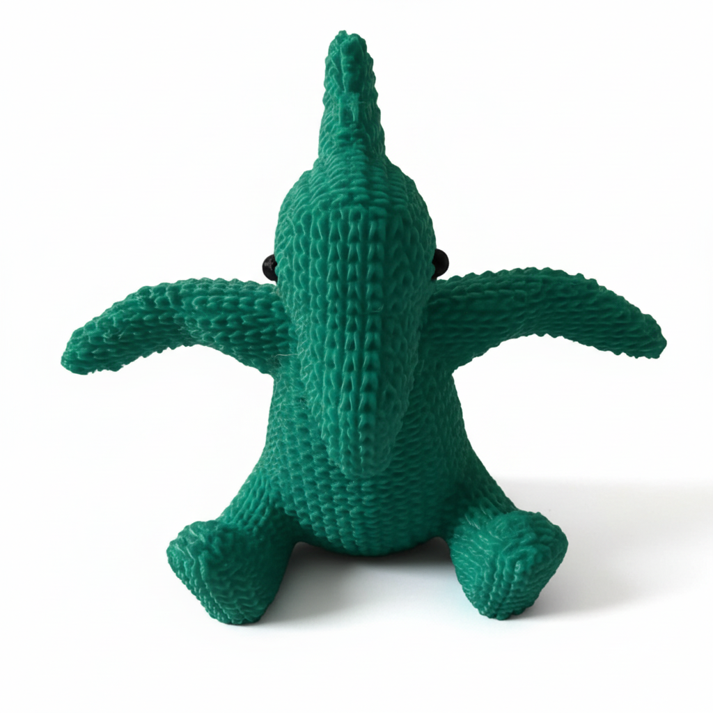 Teal Green Pterodactyl