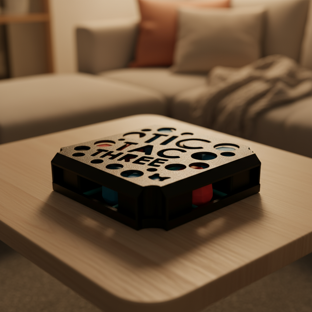 Tic Tac Three Flat Lay