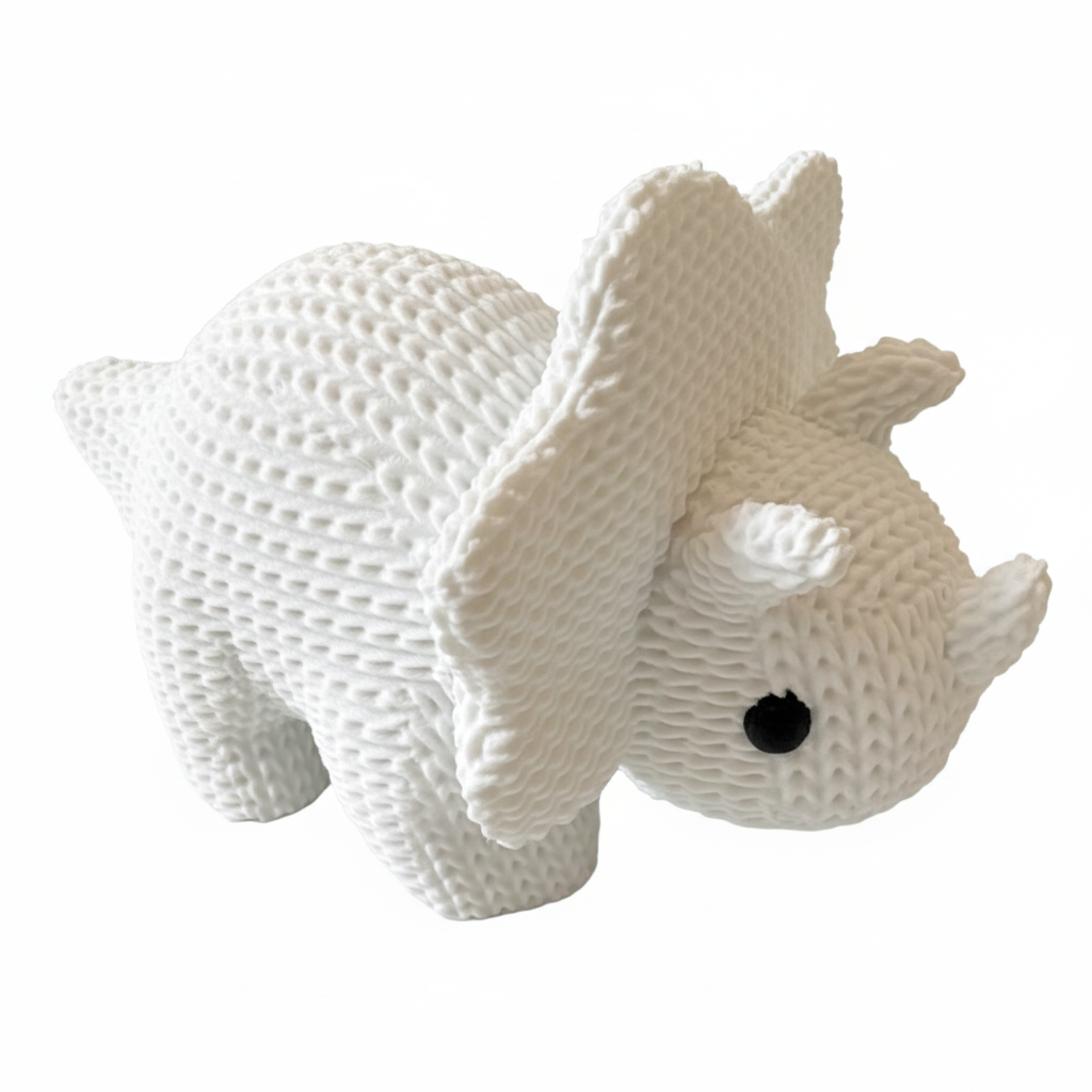 White Triceratops