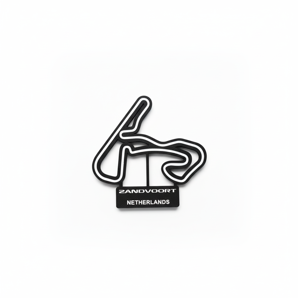 Zandvoort Netherlands F1 Track Art
